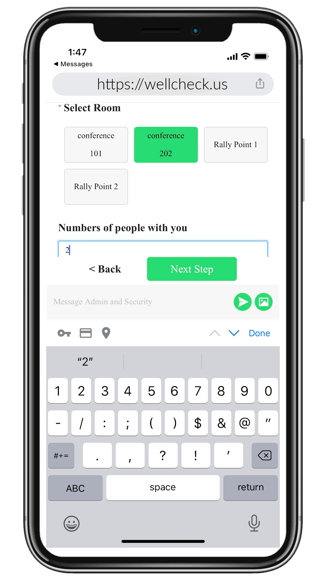 screenshot of Lockdown & Crisis Communication Platform